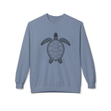 Black Intricate Sea Turtle Sweatshirt - 7 colors