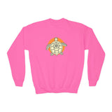 Navigator Sea Turtle Graphic Youth Crewneck Sweatshirt