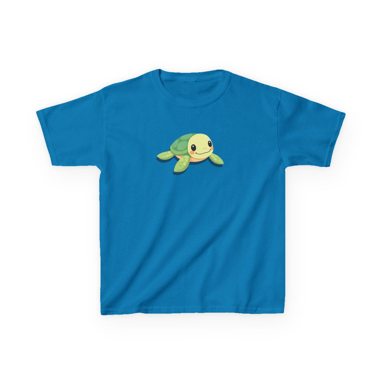 Kids Cute Baby Sea Turtle Green Cartoon Tee - 9 colors