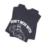Don't Mess With Sea Turtles White  Ink Graphic Tee - 4 Colors