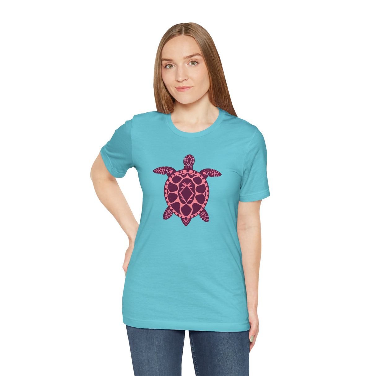Pink and Berry Sea Turtle Graphic Tee - 8 Colors