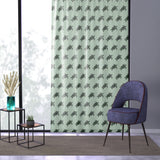 Green Sea Turtle Pattern Window Curtain