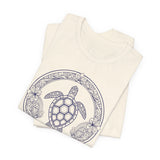 Tropical Sea Turtle Graphic Tee - Eco-Friendly Unisex T-Shirt, Nature Lover Gift, Beachwear, Summer Outfit, Conservation Awareness - 6 Colors