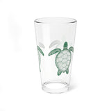 Intricate Green Sea Turtle 16oz Drinkware