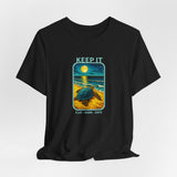 Keep it Dark Flat Safe Sea Turtle Illustration Tee - 4 colors