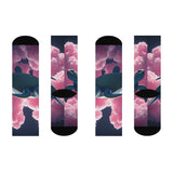 Flying Sea Turtle Cushioned Crew Socks