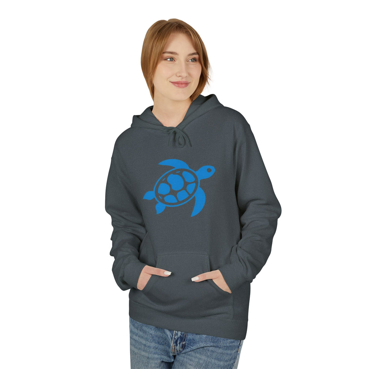 Ocean Blue Sea Turtle Hoodie - Comfy Sweatshirt - 5 Colors