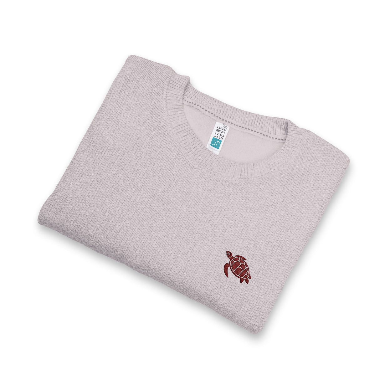 Unisex Brown Sea Turtle Embroidered Crewneck Sweatshirt - 4 colors