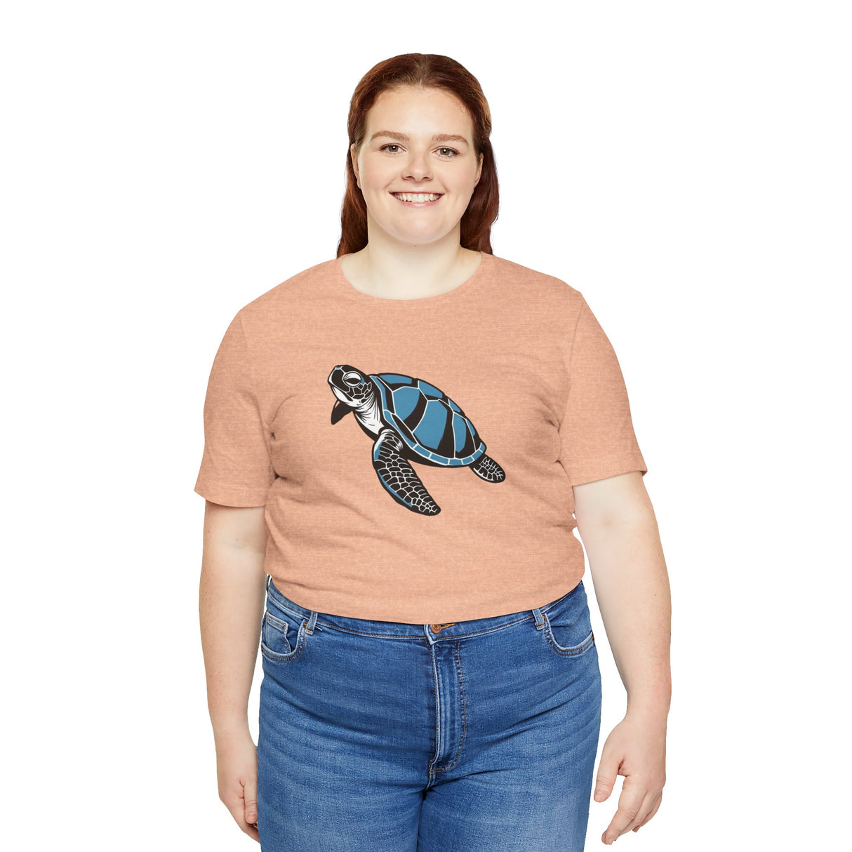 Blue Comic Print Sea Turtle Graphic Tee - 7 Colors