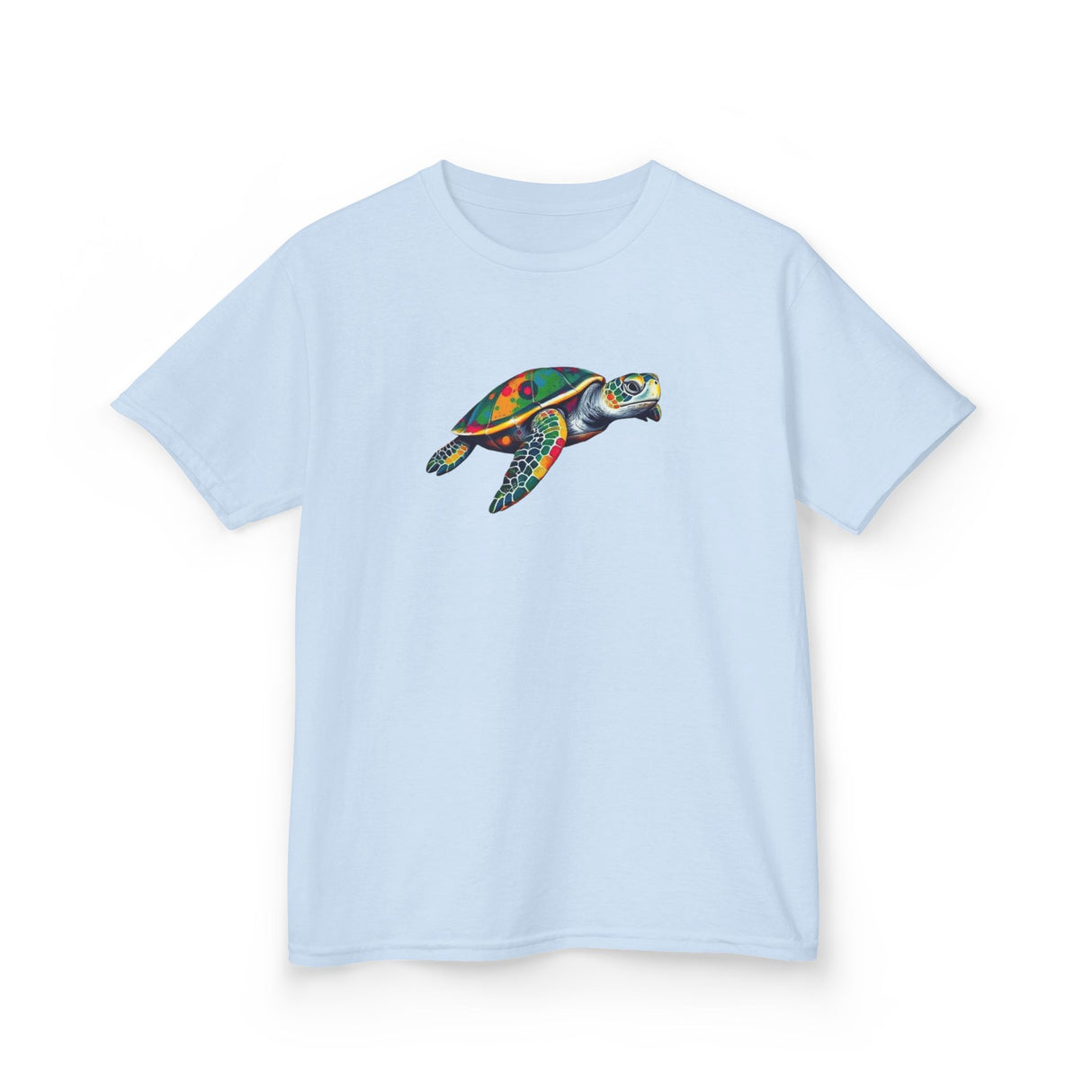 Kids Cute Paint Splat Sea Turtle Tee - 6 colors