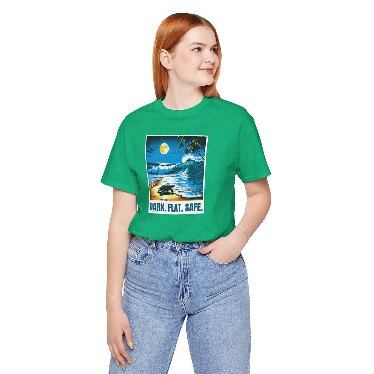 Dark Flat Safe Sea Turtle Tee - 5 Colors