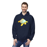 Digi-Block Baby Sea Turtle Hoodie - Comfy Unisex Fleece Sweatshirt - 5 Colors