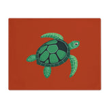 Orange and Green Sea Turtle Pattern Placemat