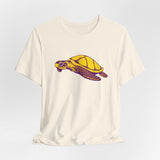Purple and Gold Sea Turtle Tee - 5 colors