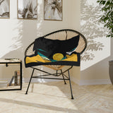 Black Gold Teal Sea Turtle-Themed Velveteen Microfiber Blanket - 3 Sizes