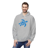 Ocean Blue Sea Turtle Hoodie - Comfy Sweatshirt - 5 Colors