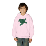 Youth Gliding Green Sea Turtle Hoodie - 4 Colors