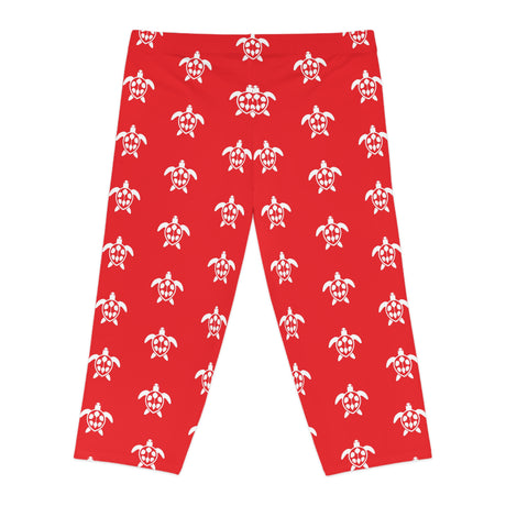 Red Sea Turtle Capri Leggings