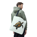 Oil Art Sea Turtle Tote Bag - 3 sizes