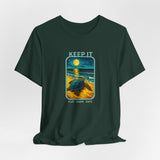 Keep it Dark Flat Safe Sea Turtle Illustration Tee - 4 colors
