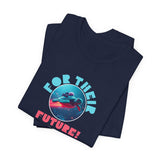 For The Future Space Sea Turtle Tee - 5 Colors Dark