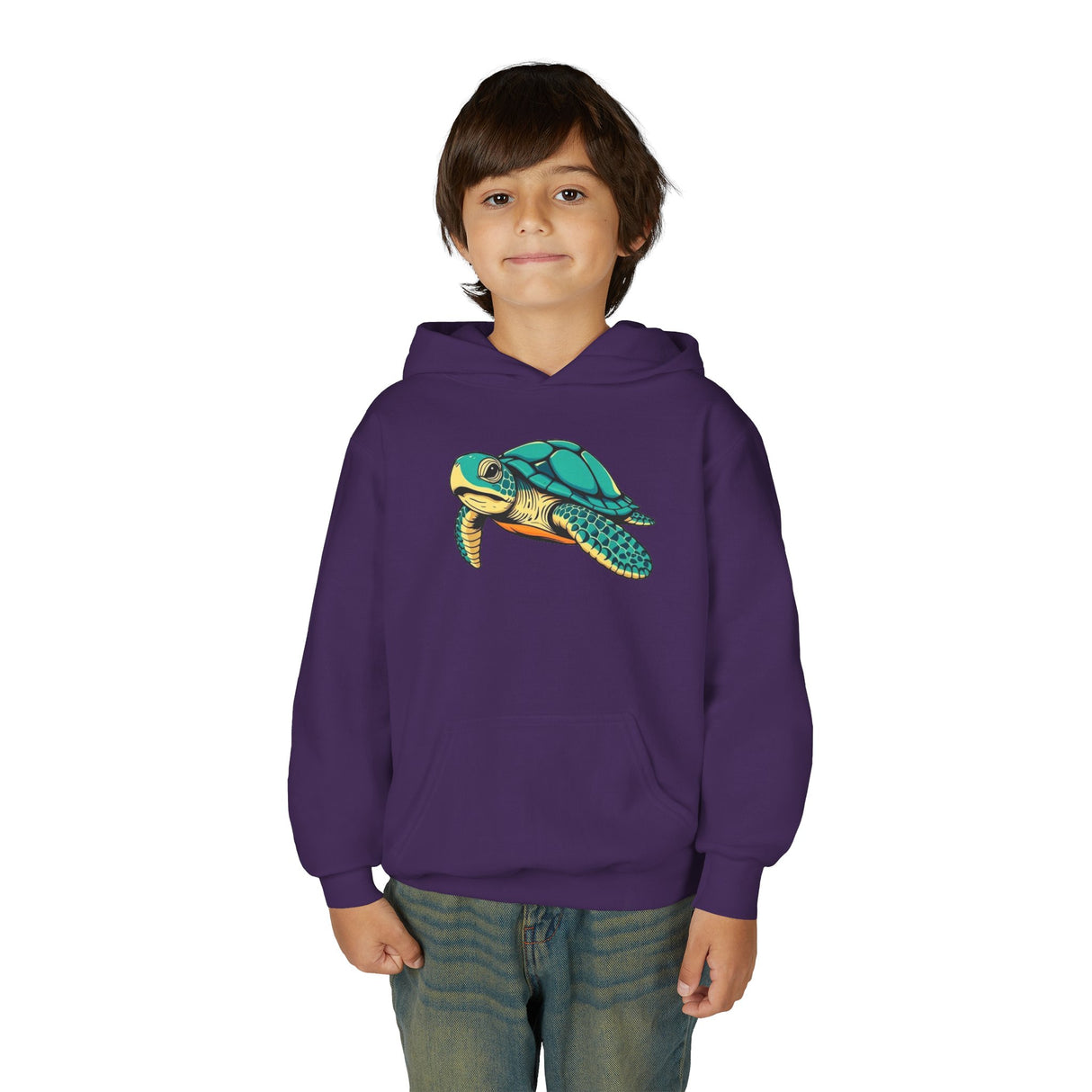 Youth Teal Sea Turtle Hoodie - 6 Colors