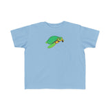 Toddler Cartoon Sea Turtle Tee - 10 colors