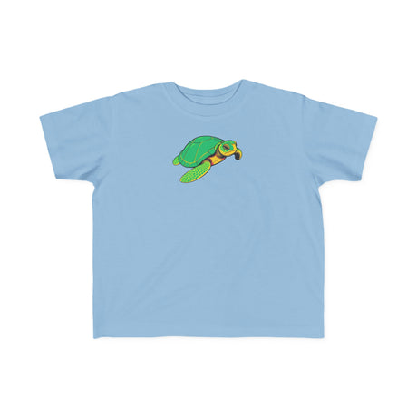 Toddler Cartoon Sea Turtle Tee - 10 colors