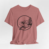 Waving Sea Turtle Graphic Tee - 9 Colors