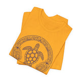 Tropical Sea Turtle Graphic Tee - Eco-Friendly Unisex T-Shirt, Nature Lover Gift, Beachwear, Summer Outfit, Conservation Awareness - 6 Colors