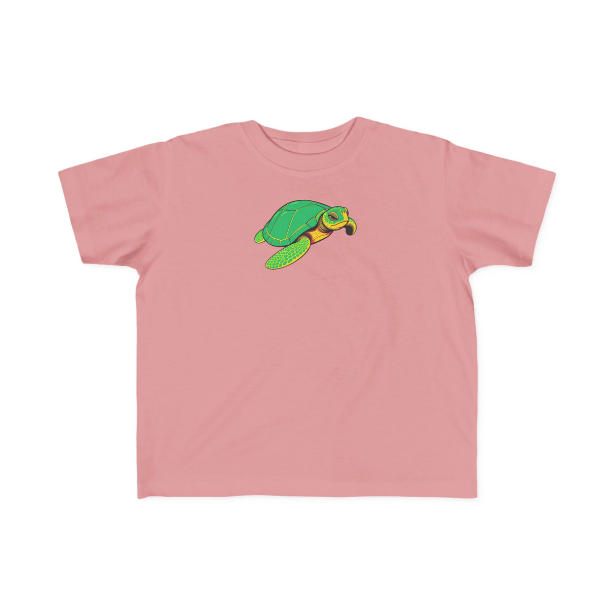 Toddler Cartoon Sea Turtle Tee - 10 colors