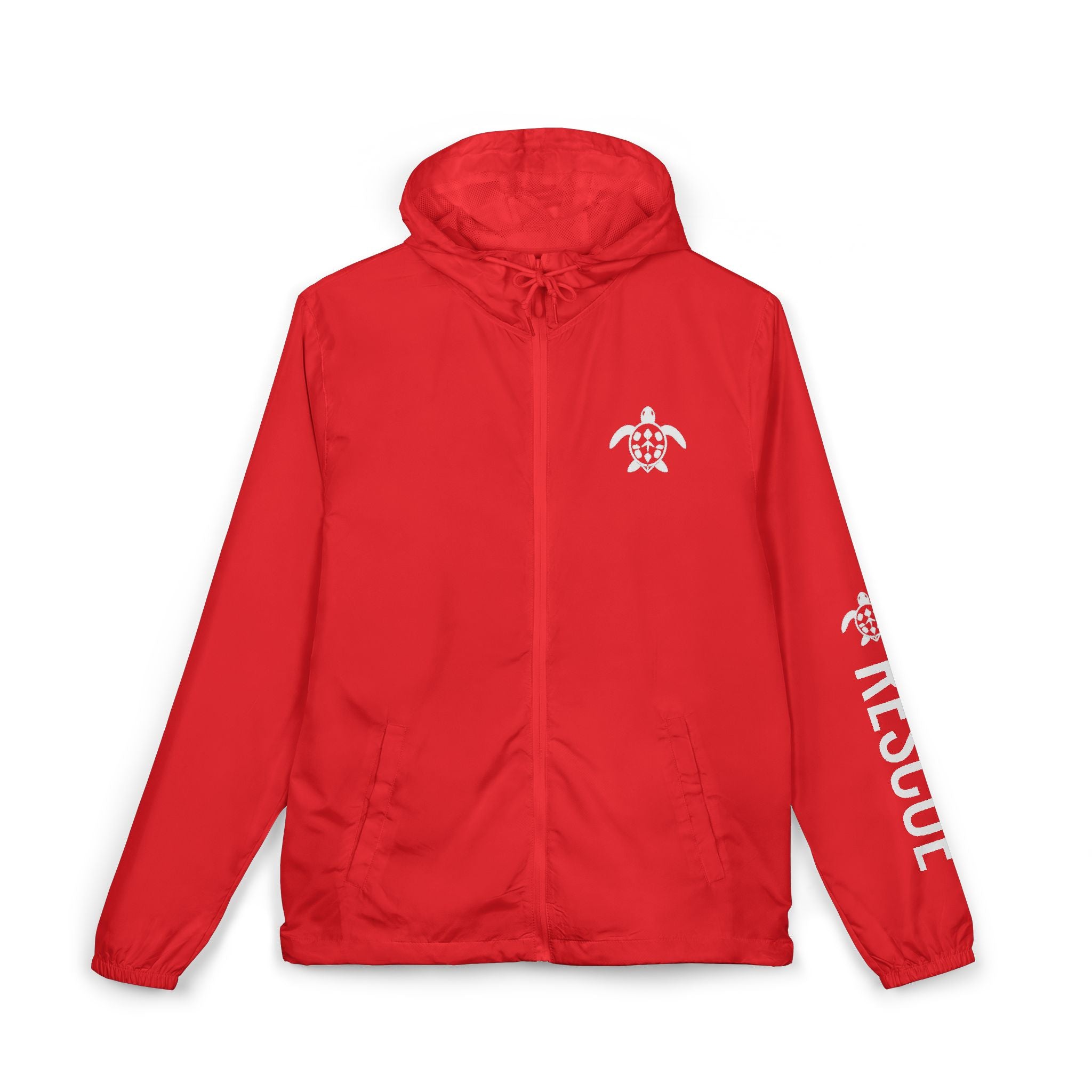 Sea Turtle Rescue Unisex Full-Zip Windbreaker Jacket - 3 colors