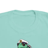 Toddler Cartoon Sailor Sea Turtle Tee - 10 colors