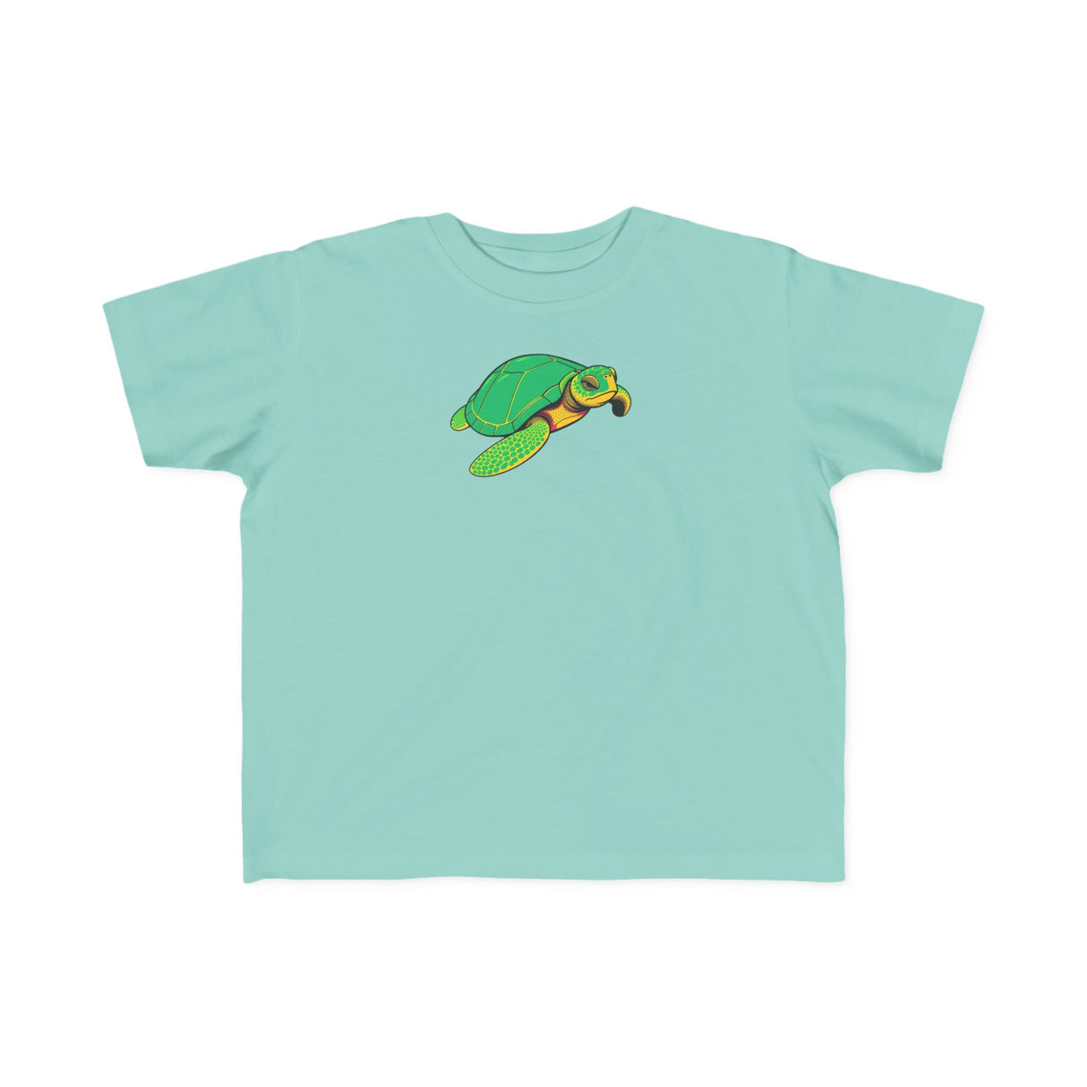 Toddler Cartoon Sea Turtle Tee - 10 colors