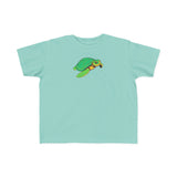 Toddler Cartoon Sea Turtle Tee - 10 colors