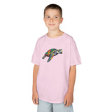 Kids Cute Paint Splat Sea Turtle Tee - 6 colors