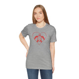 Red Heart Sea Turtle Graphic Tee - 8 Colors