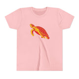 Red and Yellow Sea Turtle Youth Tee - 6 colors