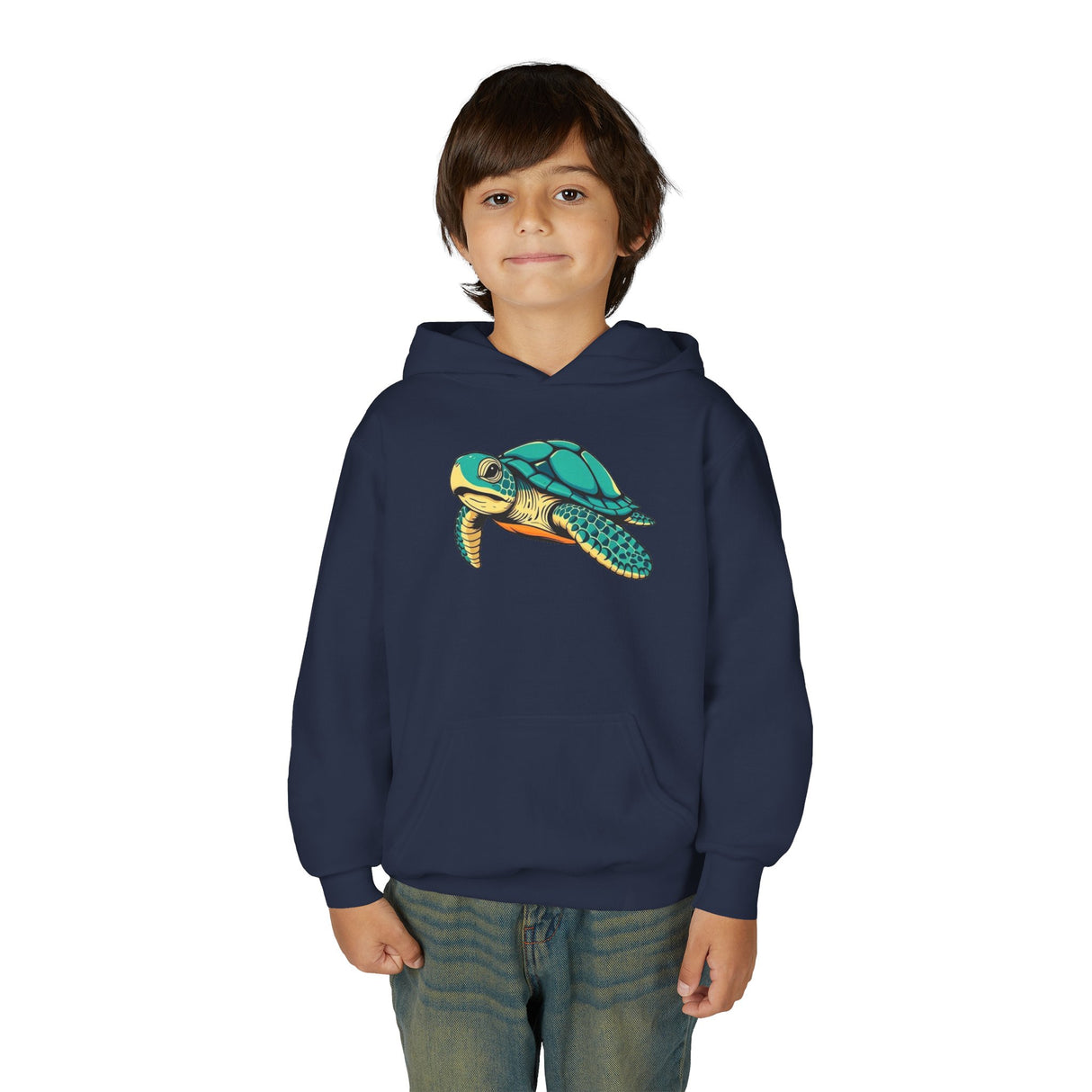 Youth Teal Sea Turtle Hoodie - 6 Colors