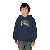 Youth Teal Sea Turtle Hoodie - 6 Colors