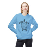 Black Intricate Sea Turtle Sweatshirt - 7 colors