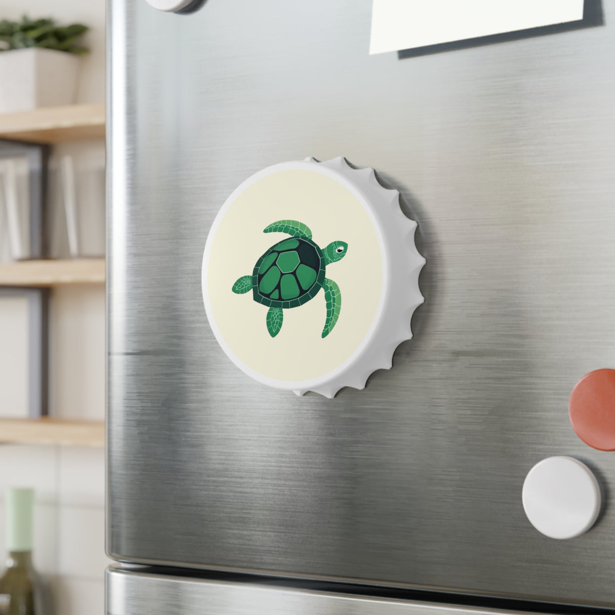 Green SeaTurtle Bottle Opener