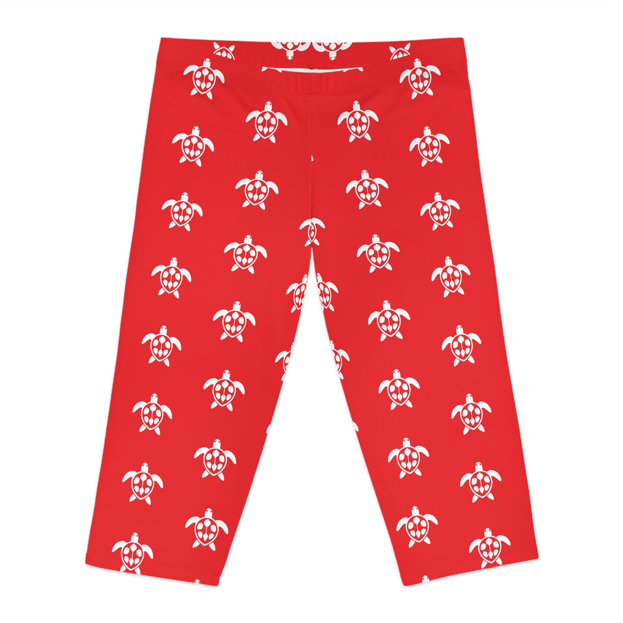Red Sea Turtle Capri Leggings