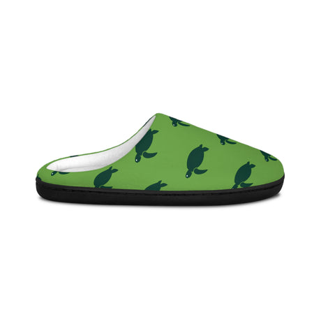 Charming Turtle Pattern Women's Indoor Slippers, Cozy House Slippers, Cute Gifts for Her, Eco-Friendly Footwear, Relaxing Home Essentials