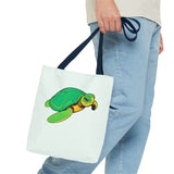 Comic Art Sea Turtle Tote Bag - 3 sizes