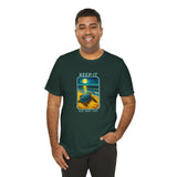 Keep it Dark Flat Safe Sea Turtle Illustration Tee - 4 colors
