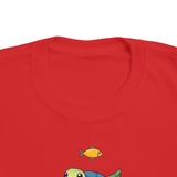 adorable toddler sea turtle tee - 8 colors