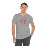 Red Heart Sea Turtle Graphic Tee - 8 Colors