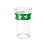 Green Color Sripe Sea Turtle 16oz Drinkware