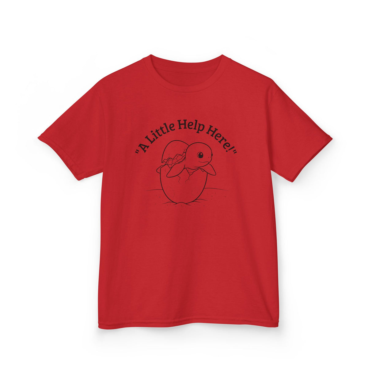 Kids Cute Baby Sea Turtle Hatching Cartoon Tee, Kids T-Shirt, Sea Turtle Apparel, Animal Lover Shirt, Children's Clothing